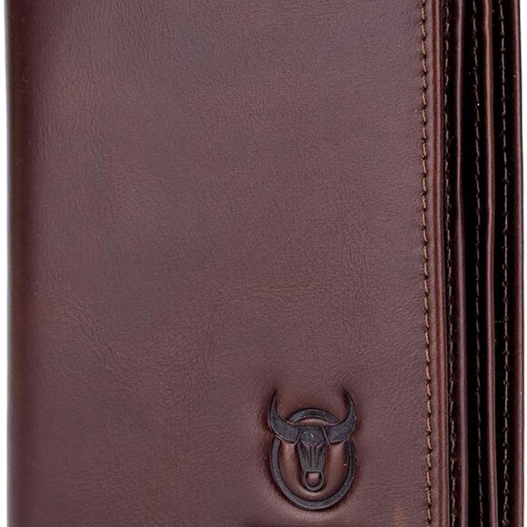 Spacious Genuine Leather Bifold Wallet with RFID Security - Special Gift Idea